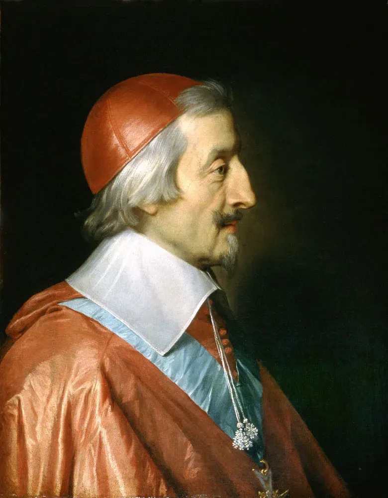 Portrait of Cardinal Richelieu by Philippe de Champaigne